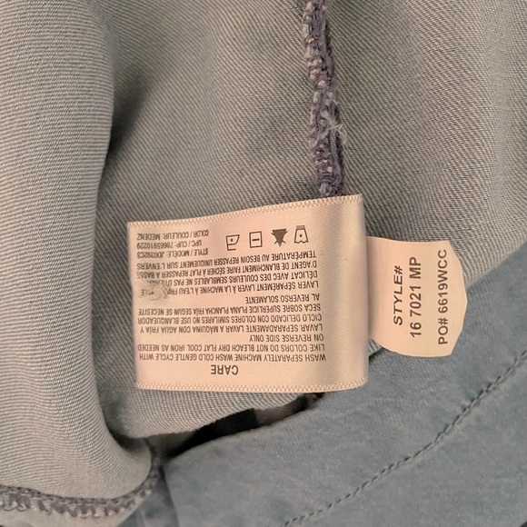 Jordache Denim Look Romper Sz M - Picture 7 of 7